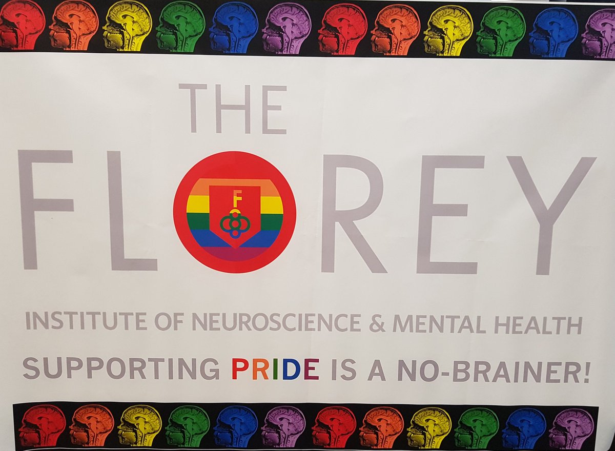 So proud to be marching with my colleagues from @TheFlorey @midsumma. Diversity enriches science. The best science is done when you promote an equal and inclusive research environment that brings the best minds to the bench. #brainpower #pridemarch #PRIDE