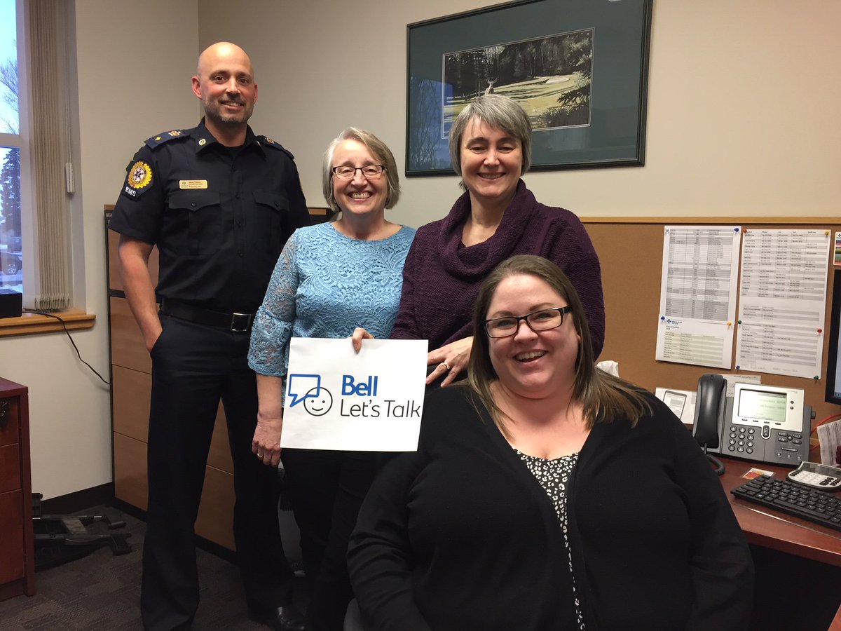 RobBarone3's tweet image. Your North Zone AHS EMS supports Bell Let's Talk day.  Join the conversation. @Bell_LetsTalk #BellLetsTalk @ahs_ems #StopTheStigma #JoinTheConversation