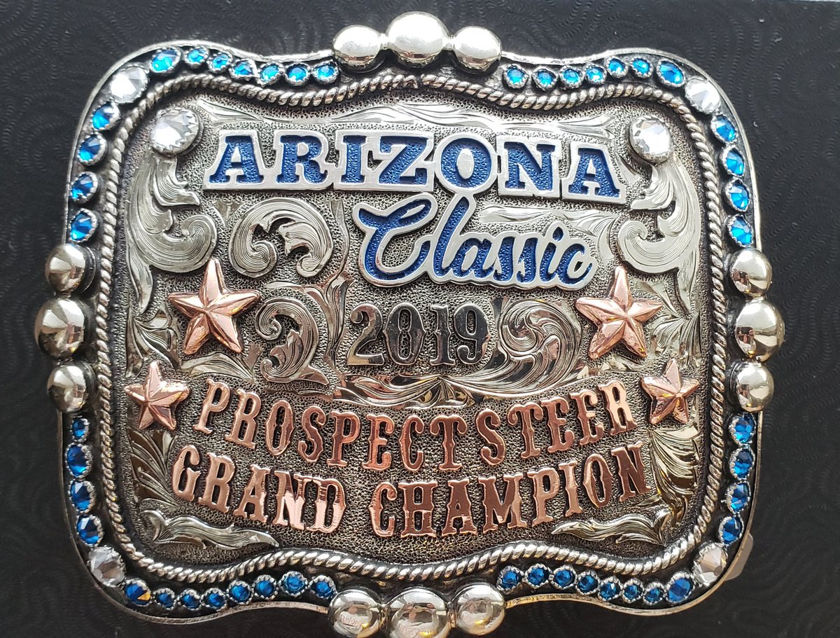 goatclassic's tweet photo. Are you ready for these?

Can't even begin to thank @Usher_Brand enough for these custom buckles!

Did I mention there are 42 Buckles up for grabs this weekend!!!

You can enter online up to Thursday night after that just enter at the show...

Setting goals and breaking records! https://t.co/H7ZS3GzbwF