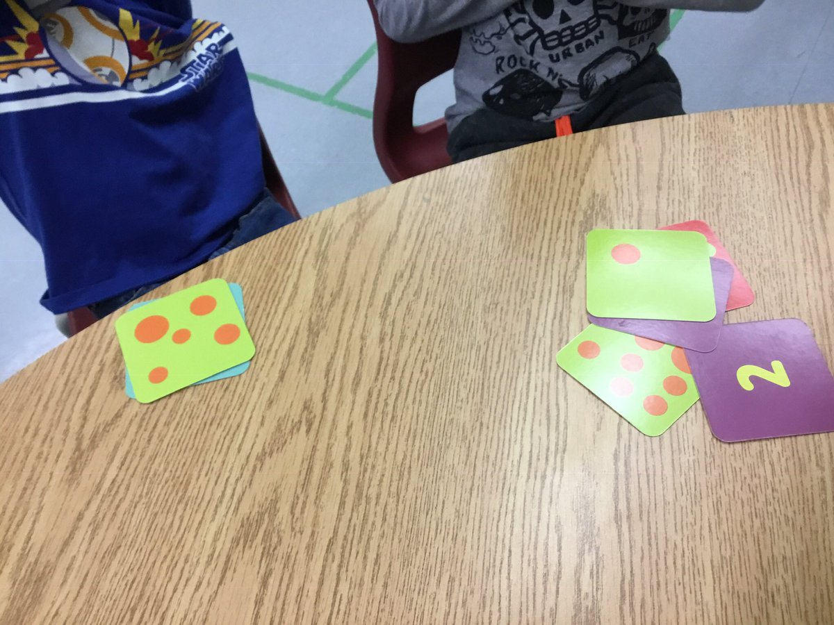 jmerritt_coy's tweet photo. Playing With Tiny Polka Dots today. Students in grade 1 played Go Fish Make 10. I love these cards! #math4love #tinypolkadot https://t.co/QzrNEMyoiF