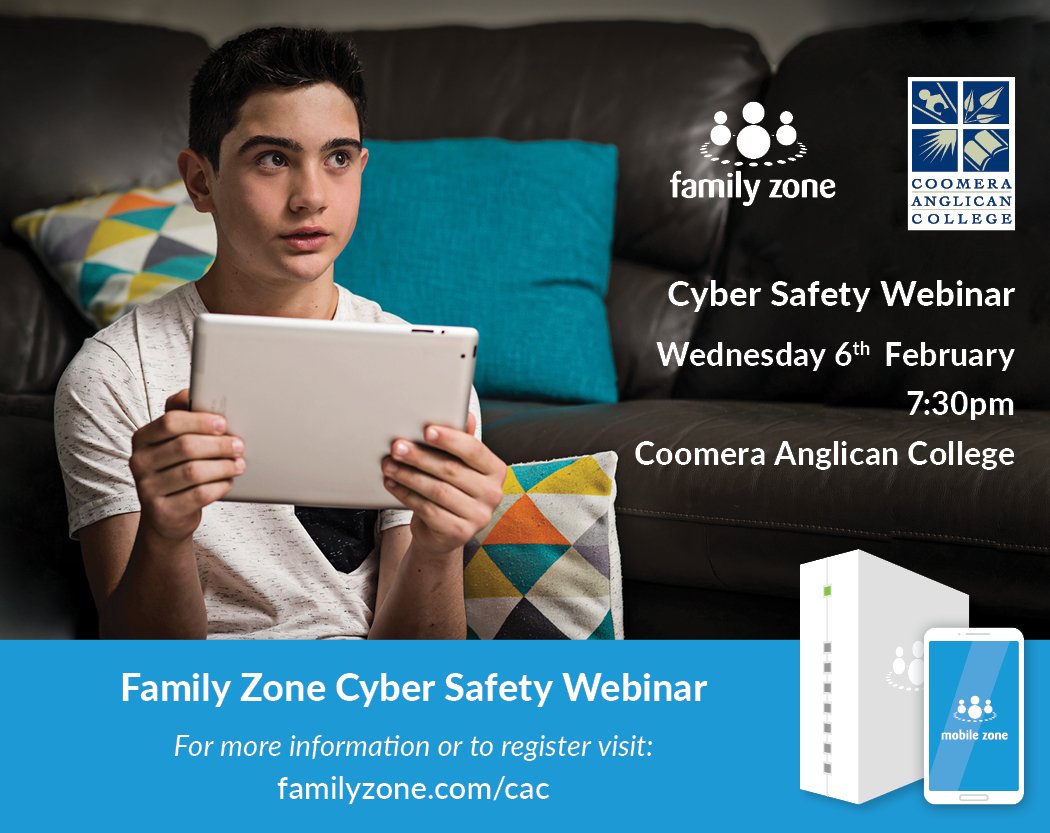 As part of our ongoing commitment to cyber safety, we are launching Family Zone technology across the entire College from Prep to Year 12 on Wednesday 6 February. Read more about why we are introducing Family Zone and what it offers here: ow.ly/4gY930nwnk4