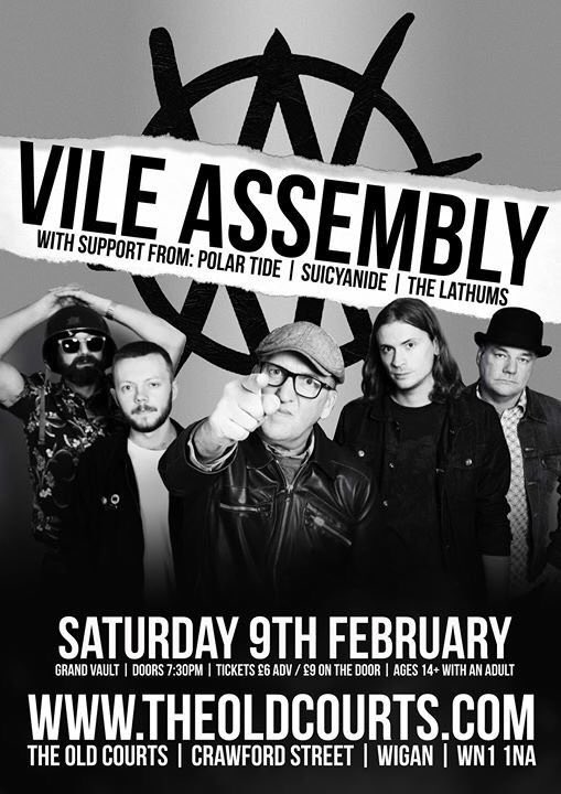 Tickets available here for our next gig in #Wigan Saturday 9th February 
eventbrite.co.uk/e/the-vile-ass…