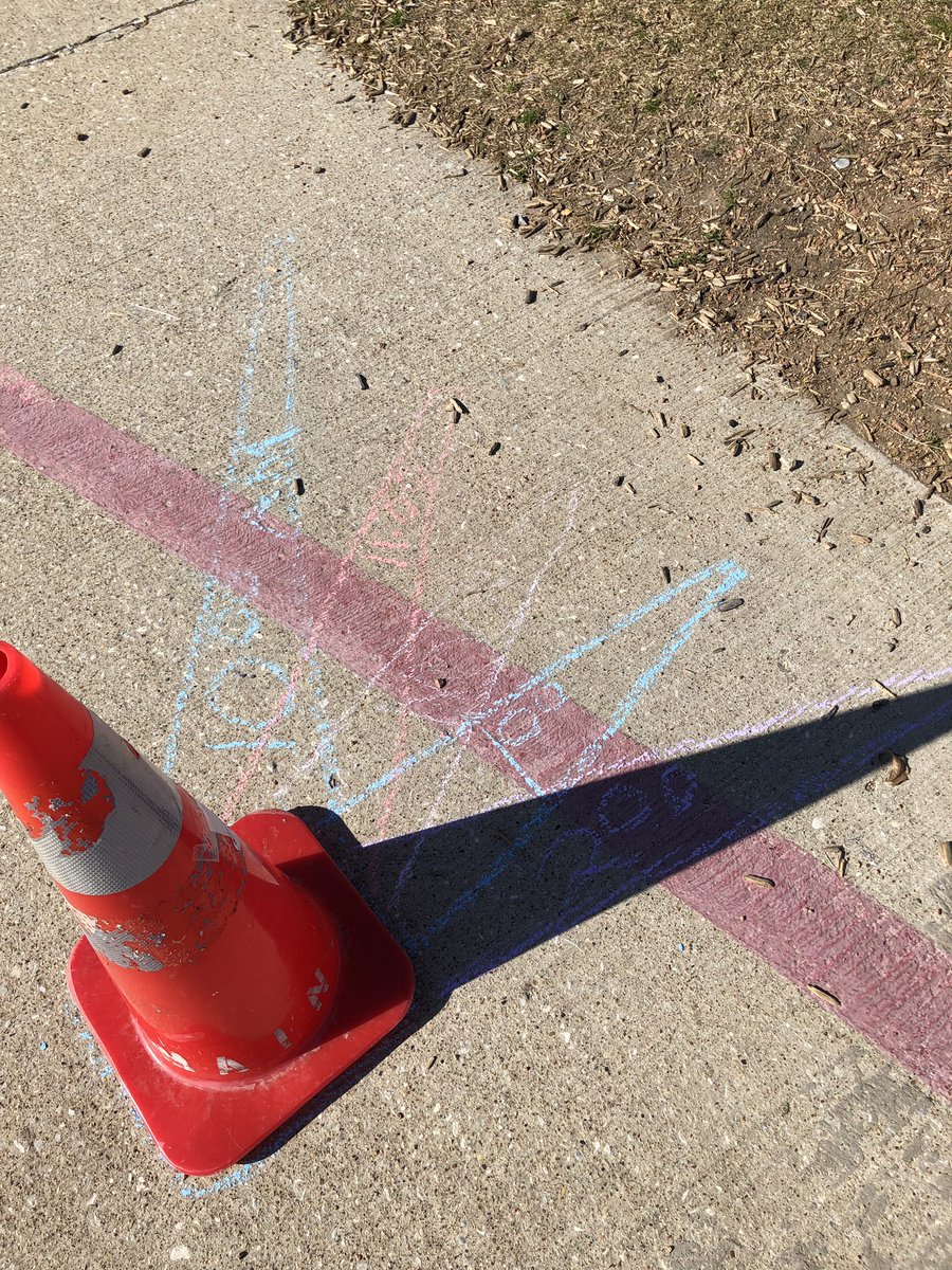clover_renee's tweet photo. It’s time to learn about shadows! We said the morning pledges outdoors in front of our forty foot shadows. Just one hour later students were shocked to see how much their shadows had changed. Just wait till they see what happens at 3:00! #lovescience #weareaphe https://t.co/bpGK0rwm3A