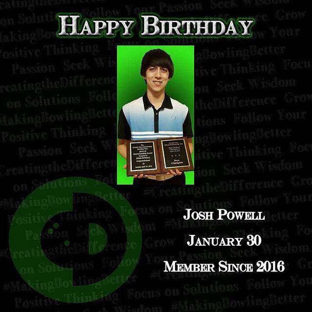 Happy birthday to Josh Powell from 