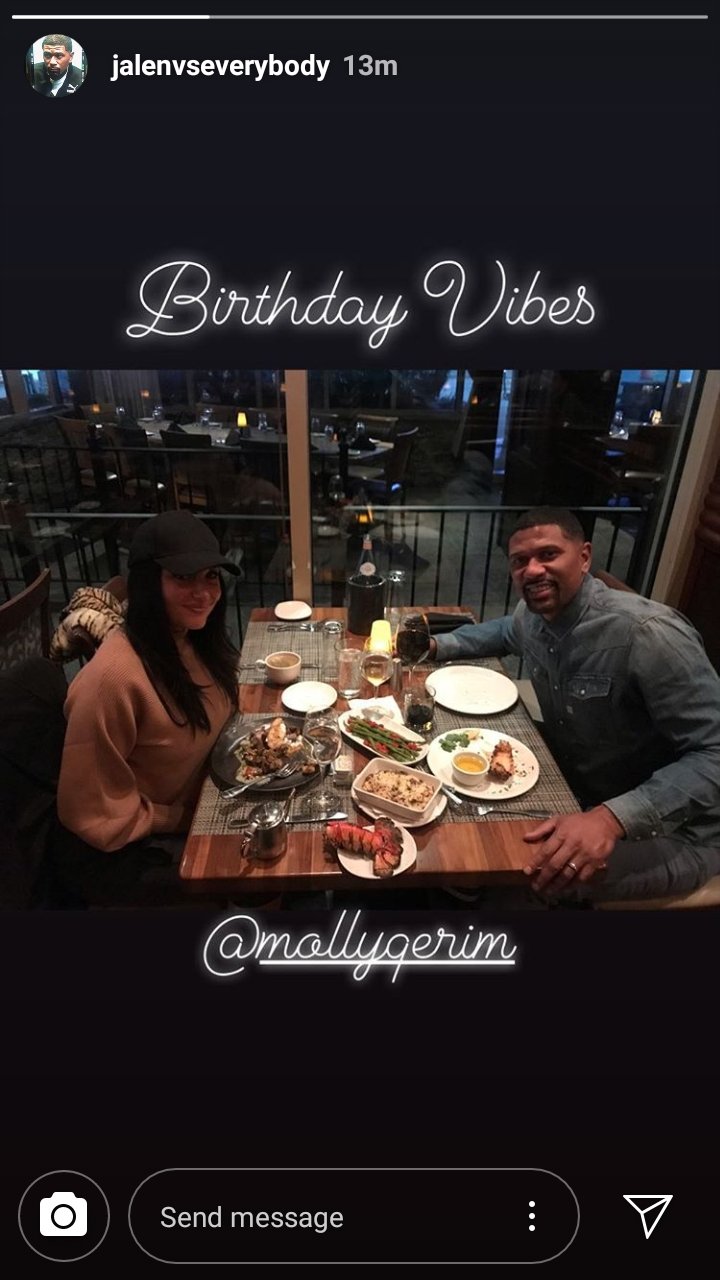  Molly Qerim Rose Jalen Rose Happy Birthday Jalen 