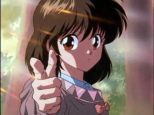幽遊白書★♥浦飯幽助・雪村螢子♥★ソフトビニールキャラクター★マスコットバンク 幽遊白書☆♥浦飯幽助・雪村螢子♥☆ソフトビニール