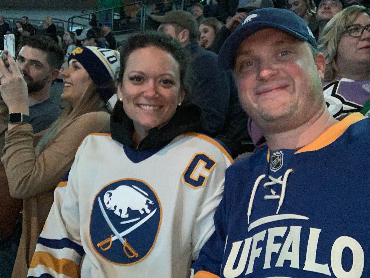 JCCSPORTS's tweet photo. #Hockey: lil’ bro reppin’ Buffalo hard in Big D ⚔️ @One_Buffalo @SabresBuzz @DisplacedSabres @PanchoBilla1 #LetsGoBuffalo #PanchoPower #Buffalove #BUFvsDAL #Sabres https://t.co/nyjbwCYb58