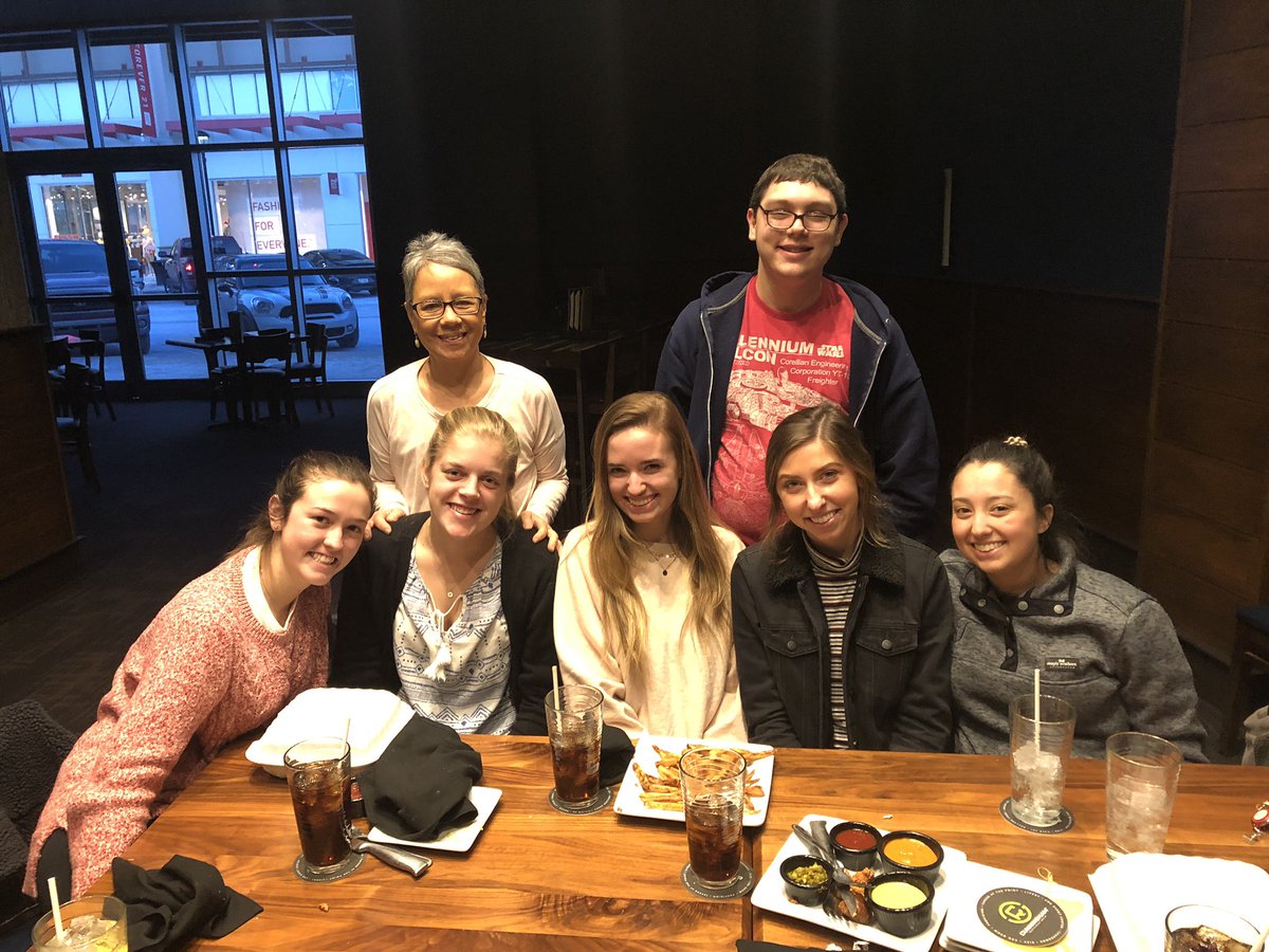 QuakerPrincipal's tweet photo. Great Dinner tonight with our Senior Ambassadors!  Thank You for all you do for PHS! https://t.co/IKorSJ6O7F