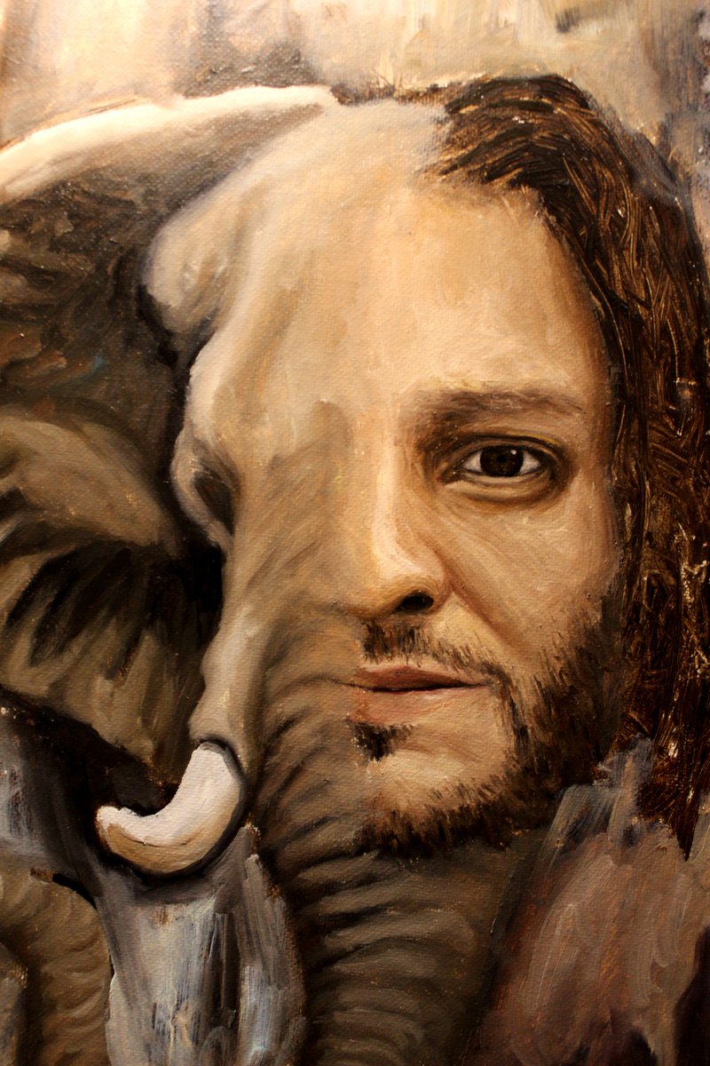 FrankHeiler's tweet photo. WIP.

#darkrealism #surrealism #darksurrealism #realism #oilpainting #painterly #psychedelicart #surreal #surrealist #artist #oilartist #surrealartist #abstractsurreal #darksurreal #oilpainter #brushstrokes #texture #skin #eyeart #elephant #contemplation #fusionart #oilpaint #art https://t.co/tNN00BQt3S