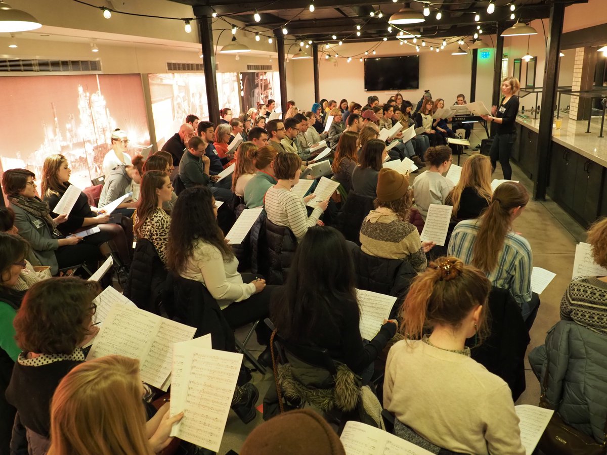 Had a great first rehearsal on Monday! Shout out to <a href="/DenversStation/">Denver Union Station</a> for hosting us and to <a href="/terminalbarden/">Terminal Bar</a> for treating us right at happy hour. Is it Monday yet?!

#welovemondays #denverchoir #denversings #90singers #dowhatyoulove #findyourtribe
