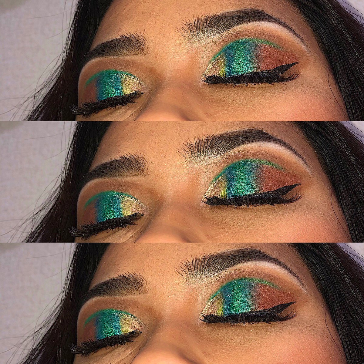 LuisalifeB's tweet photo. Inspired 🌊 🦋✨#makeup #makeupartist #BlueWave #bluegreen #blackhair #latina #lovemakeup #Japan #メイク好きさんと繋がりたい #メイクアーティスト #influencerstyle #likeforlikes https://t.co/udAYtERodt