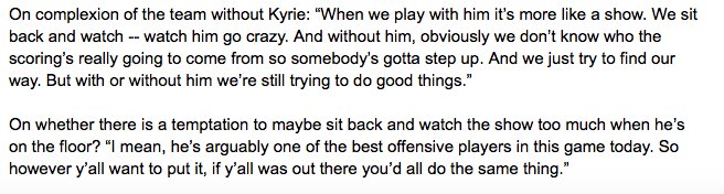 Terry Rozier details difference in team's play when Kyrie Irving sits DyNYaUvWkAA534t