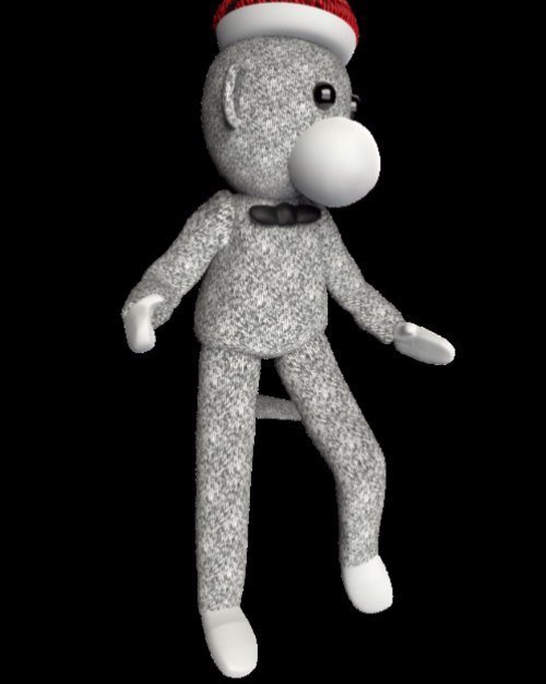 cliffblank's tweet image. @artthesockmonkey #360. Turntable, #3d #sockmonkey #posemode #rendering bit.ly/2FXto7z