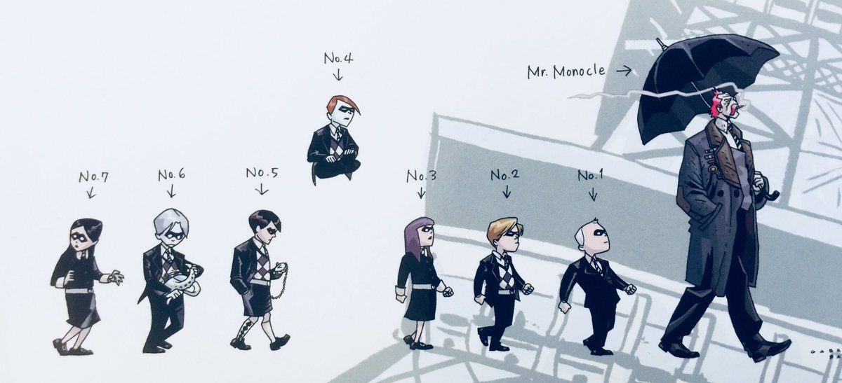 Hiro フェイシャル アニメーター アンブレラアカデミー 公開します 原作はアメコミ 猿キャラの名前は ポゴ 皆が子供の頃から面倒を見ていて バラバラな家族を1番気にかけてるおじいちゃんです 小さなチームだったけど 1番充実した