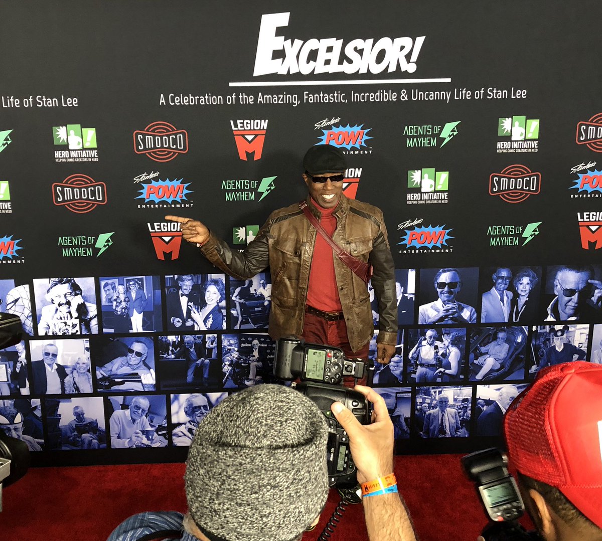 TheRealStanLee's tweet image. People from all walks of life have one thing in common today on the red carpet. They are fans.  #StanLeeTribute