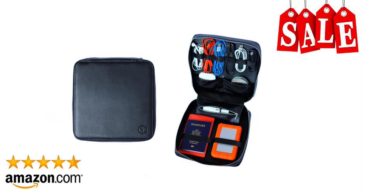 Exec Tech Kit travel organizer FLASH SALE! bit.ly/ExecTechKit #traveling #travelers #businesstravel #BusinessClassFlights #OrganizeYourLife #giftsforher #giftsforhim #deals #travel