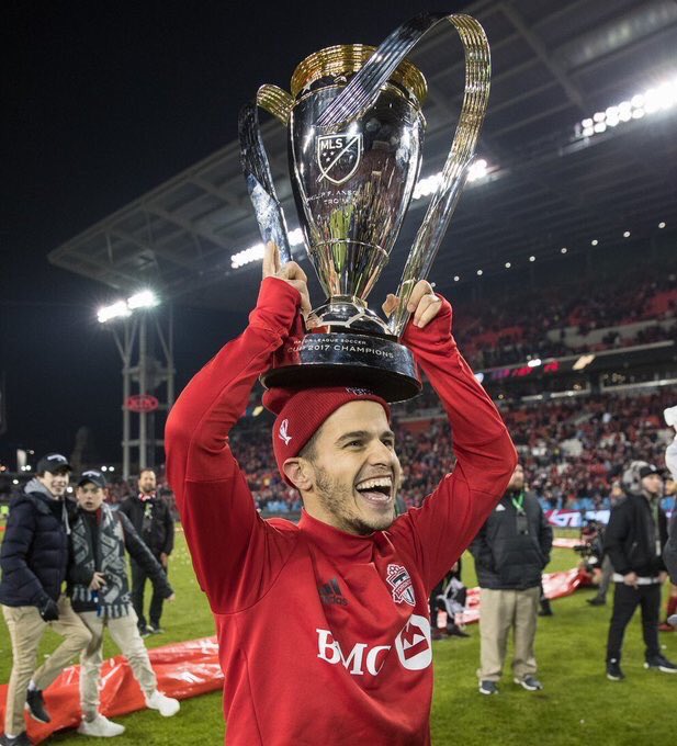 EricJAdamo1's tweet photo. Sebastian Giovinco leaving behind a legacy at Toronto F.C. as the best in the club’s history and arguably the best in the MLS #ThankYouSeba https://t.co/T7WLJOX422