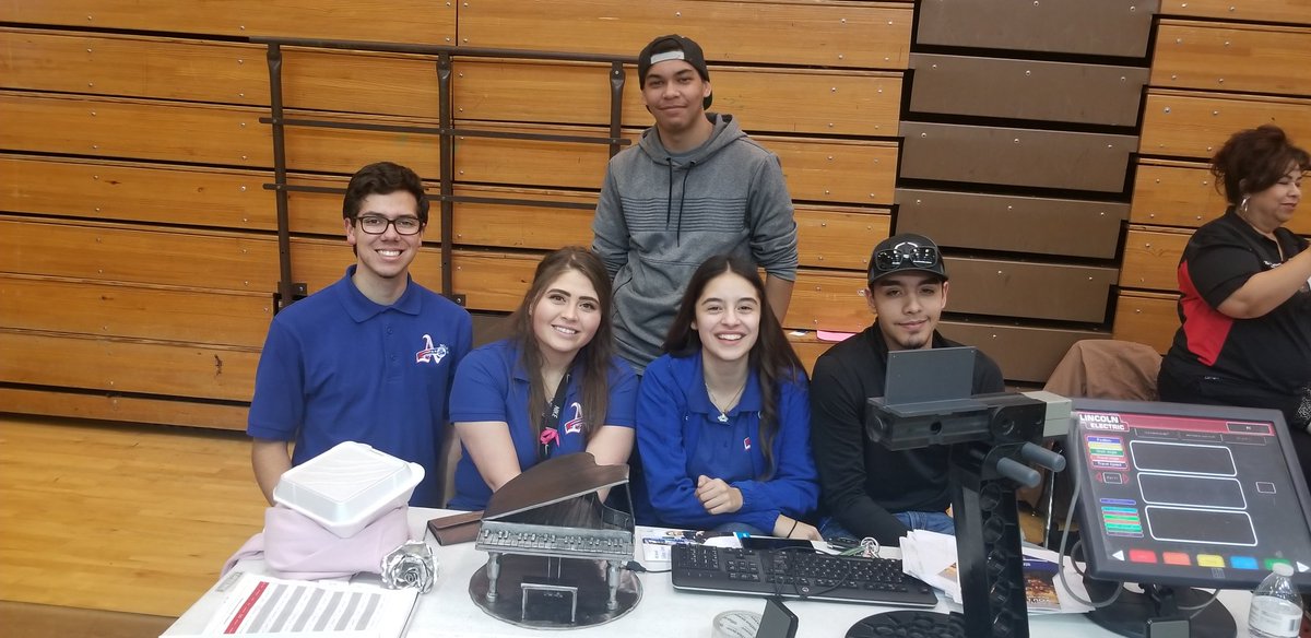 Had a blast at our College, Career and Job Expo! Look at these beautiful faces! 😊 #BlazerNation #TeamSISD #WeLoveCTE