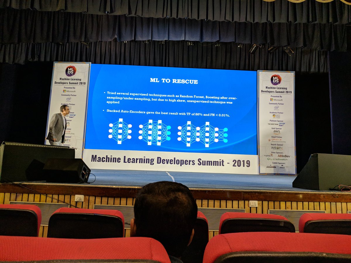 dorait's tweet image. Credit card fraud detection #mlds19 #mlusecases