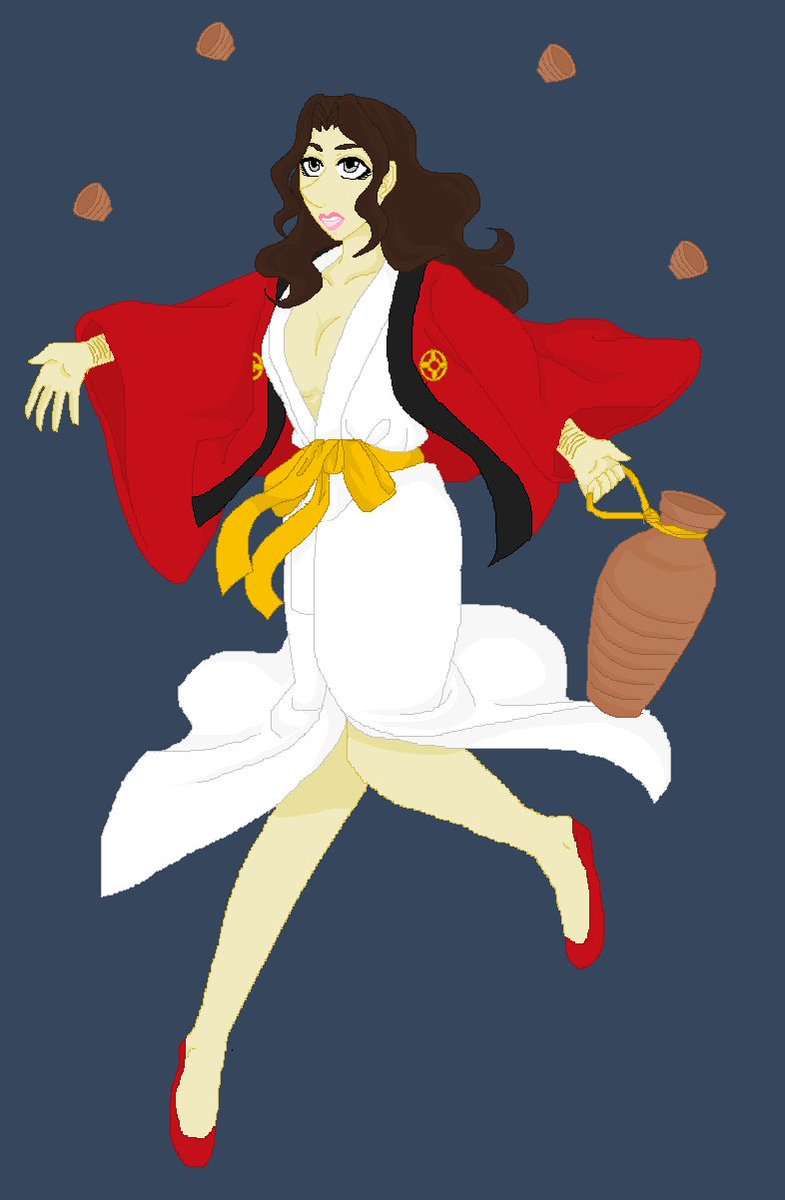 EmptyDollsHouse's tweet photo. #FireEmblemHeroes #summoner #magic #fashion #hotspringsbanner #red #gold #color #oc #2018timestamp https://t.co/WWQacZGGcF