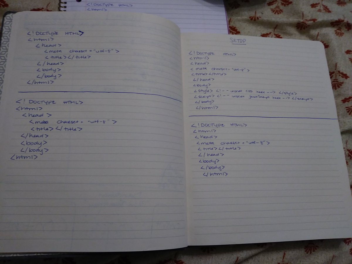 keshalake's tweet image. see{🌹}code

Practice makes perfect! Seeing what I can do from memory! I think I put my CSS and JS tags in the wrong place but I&apos;m excited to actually WRITE code! Gonna try for something harder tomorrow! #seewhatididthere #seerosecode #21dayCkChallenge #dayfifteen @Career_Karma