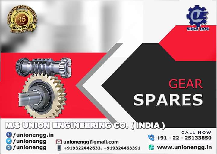#unionengg offers #Gear #Spares for Industrial #Gearboxes 

#UECO #AskForOriginal #GearSpares #Gears #Worm #Wheel #Shaft #Bearing #Oilseal