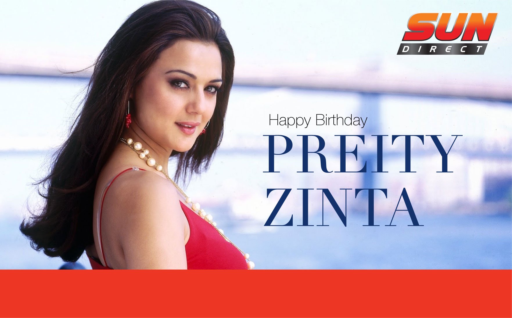Wish the evergreen beauty Preity Zinta a Very happy birthday.  