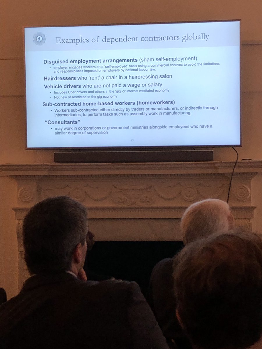 barryjflack's tweet image. Examples of dependent contractors globally. #definingwork