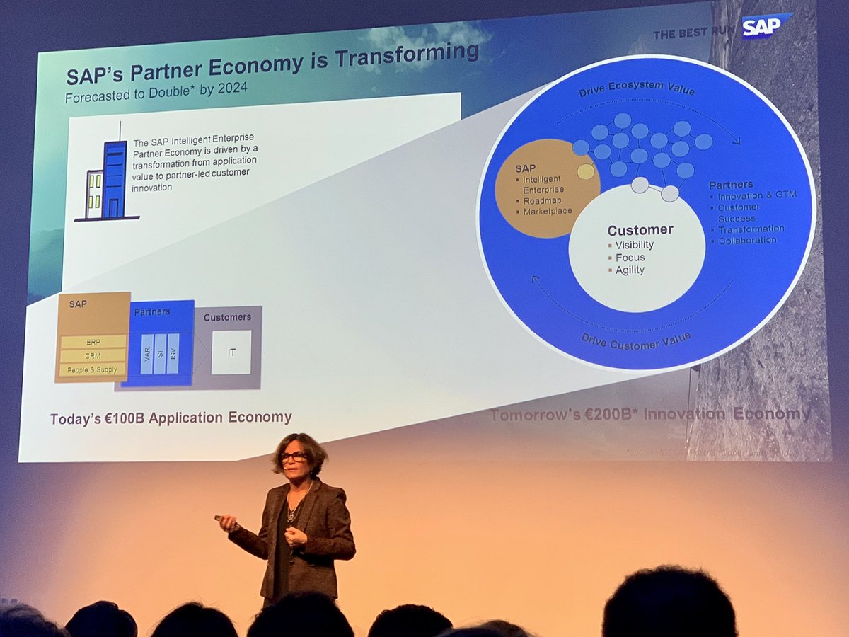 JulioTrevejo's tweet photo. @oro_sap pone al cliente y su negocio en el centro del proceso de transformación en el #SAPPartnerDay https://t.co/E4nG7s4XQP