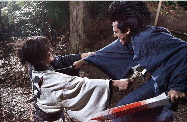 RenKanmi's tweet photo. "Manji is an #OutstandingHero, played wonderfully"
"The opening and final battles are especially #epic and deserve classic status" #BladeOfTheImmortal #LiveAction #Anime #Manga #TakashiMiike
Manji (play by #AsiaKing #GreatGod #TakuyaKimura )
By @davescook
https://t.co/DRjrpHyWpJ https://t.co/F7OAF0Z9It