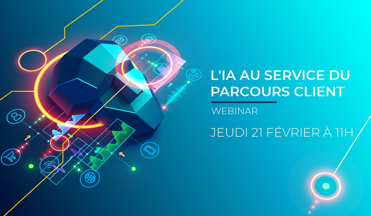 datakili_'s tweet photo. [Webinar] - @datakili_ et @PrevisionIO vous invitent à un #webinar jeudi 21 février à 11h. Vous découvrirez comment l'#IA permet de prédire les parcours client omnicanaux pour une  activation marketing sur le bon canal au bon moment

https://t.co/NXF6V5Z0tt https://t.co/w026VcpTj1