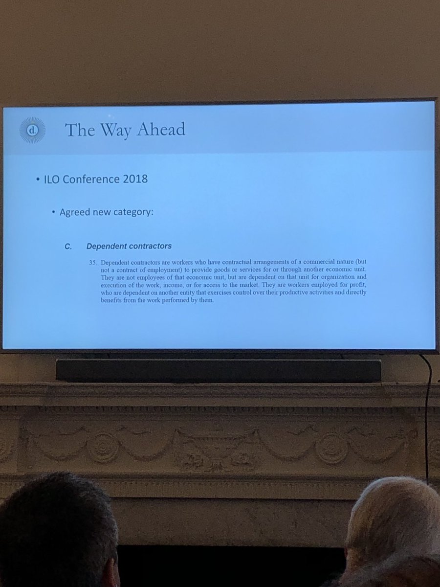 barryjflack's tweet image. The new category - dependent contractors #definingwork