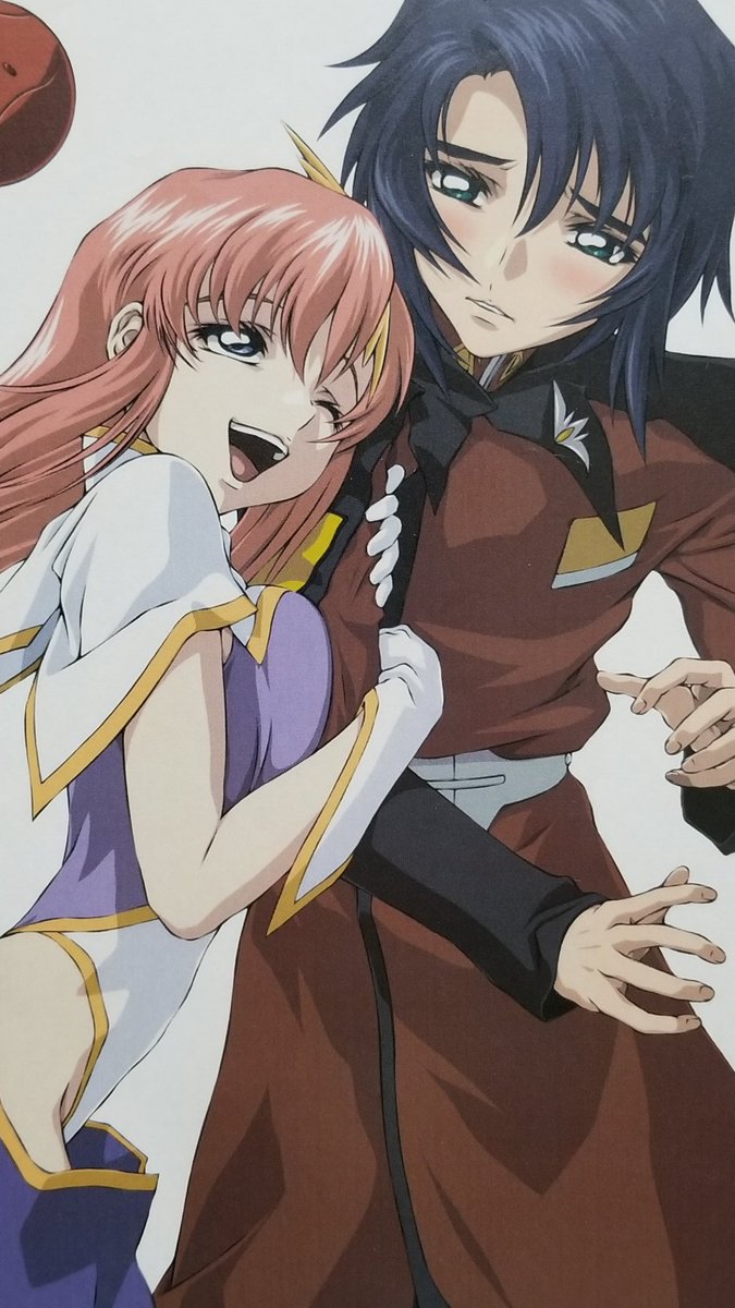 O Xrhsths 深野洋一 Sto Twitter 居眠りイザークを多くの方がrtやお気に入りにして頂き有難う御座います このアスラン ミーアの イラストも発売当時反響を頂きました アスランの照れ顔 ミーアの腕抱きつき胸ムニュで各々のファンの気に入って頂ける様なポイントを