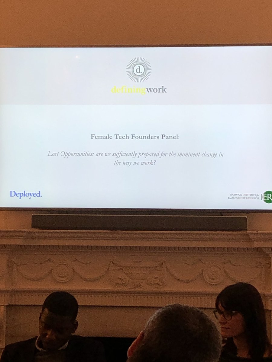 barryjflack's tweet image. Kicking off the Female Tech Founders Panel with an excellent bunch. #definingwork