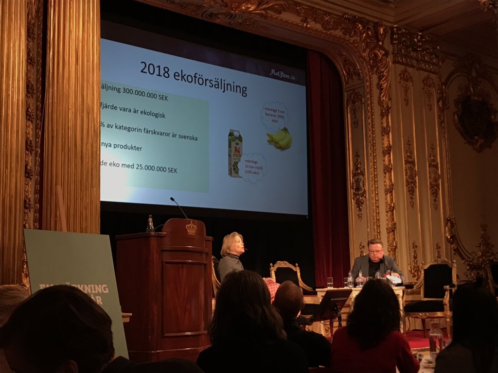 Nordic Organic Food Fair (@nordicorganic) on Twitter photo #eko ökar med 25 miljoner SEK hos @MatHem under 2018! #eko ökar med 25 miljoner SEK hos @MatHem under 2018!