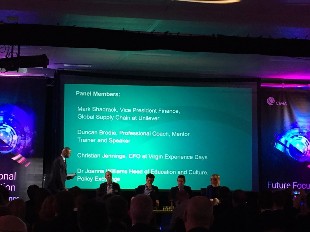 JEFiore's tweet photo. ⁦@Ash_Noah⁩ and panel discusses skills finance professionals need to change from business partner to co-pilot. Learn more – https://t.co/04p2O3YsP5 #CIMA #GoBeyond #DigitalDisruption #CGMA https://t.co/Cwy9Q4AGlw