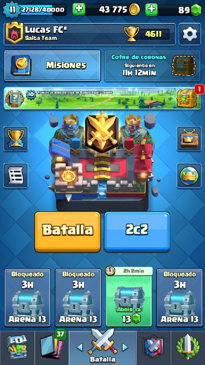¡SE LLEGO! 😁💪🏻🧡

#Combatientes3 #ClashRoyale