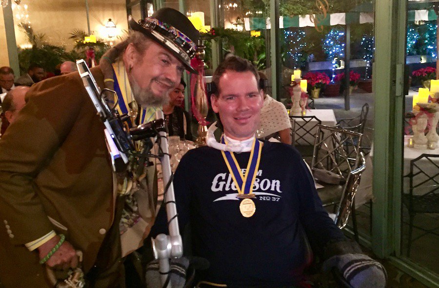 akadrjohn's tweet image. For #ThrowbackThursday, #DrJohn &amp;amp; #SteveGleason at the #NewOrleans Legends Awards. #Saints #NOLA