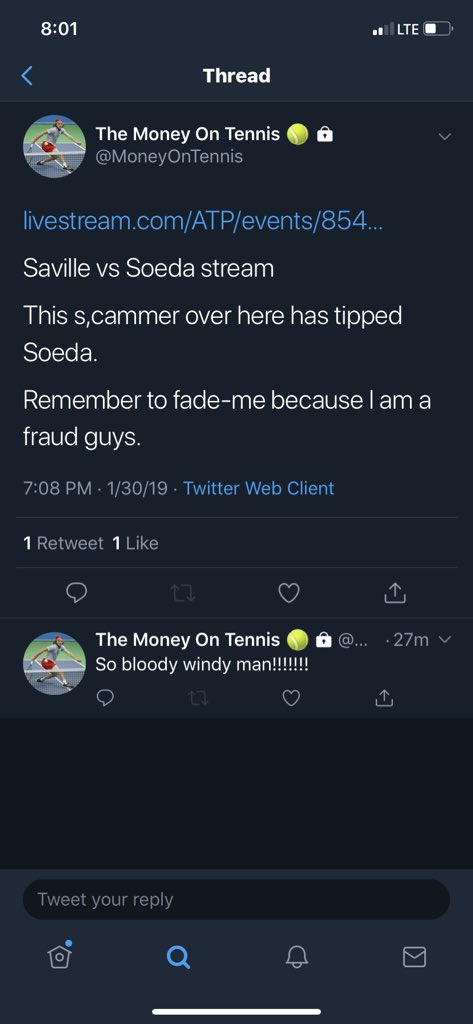 allsports29's tweet photo. -15u on public play Soeda, and -10u on Ito. Guess these guys were both injured too? Unlucky with the darts 😂😂

#moneyontennis #vip #premium https://t.co/TTUB4SmXlk