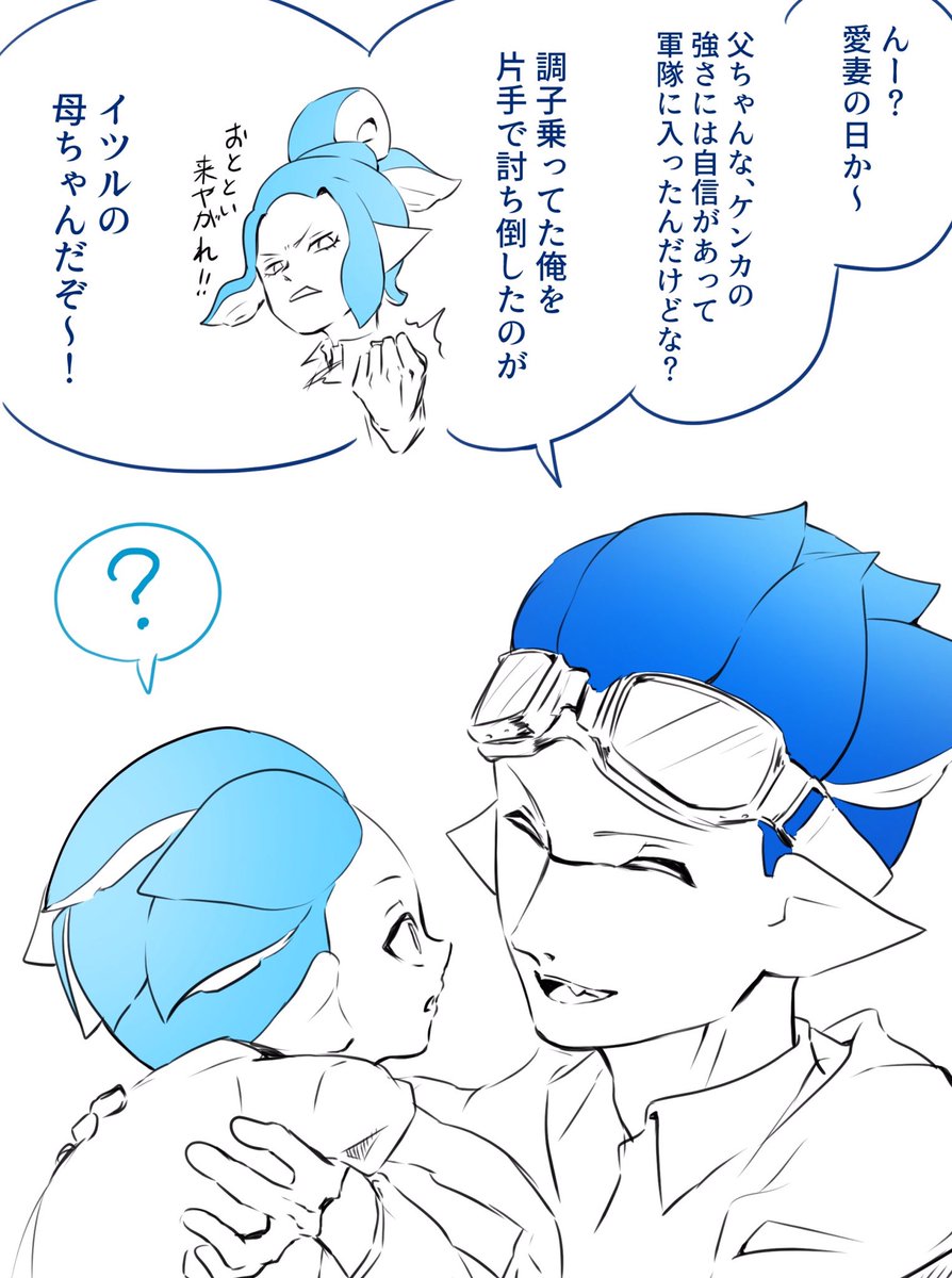 #愛妻の日なので既婚のうちの子が妻について語る

イツル宅は全員ゴリラ。 