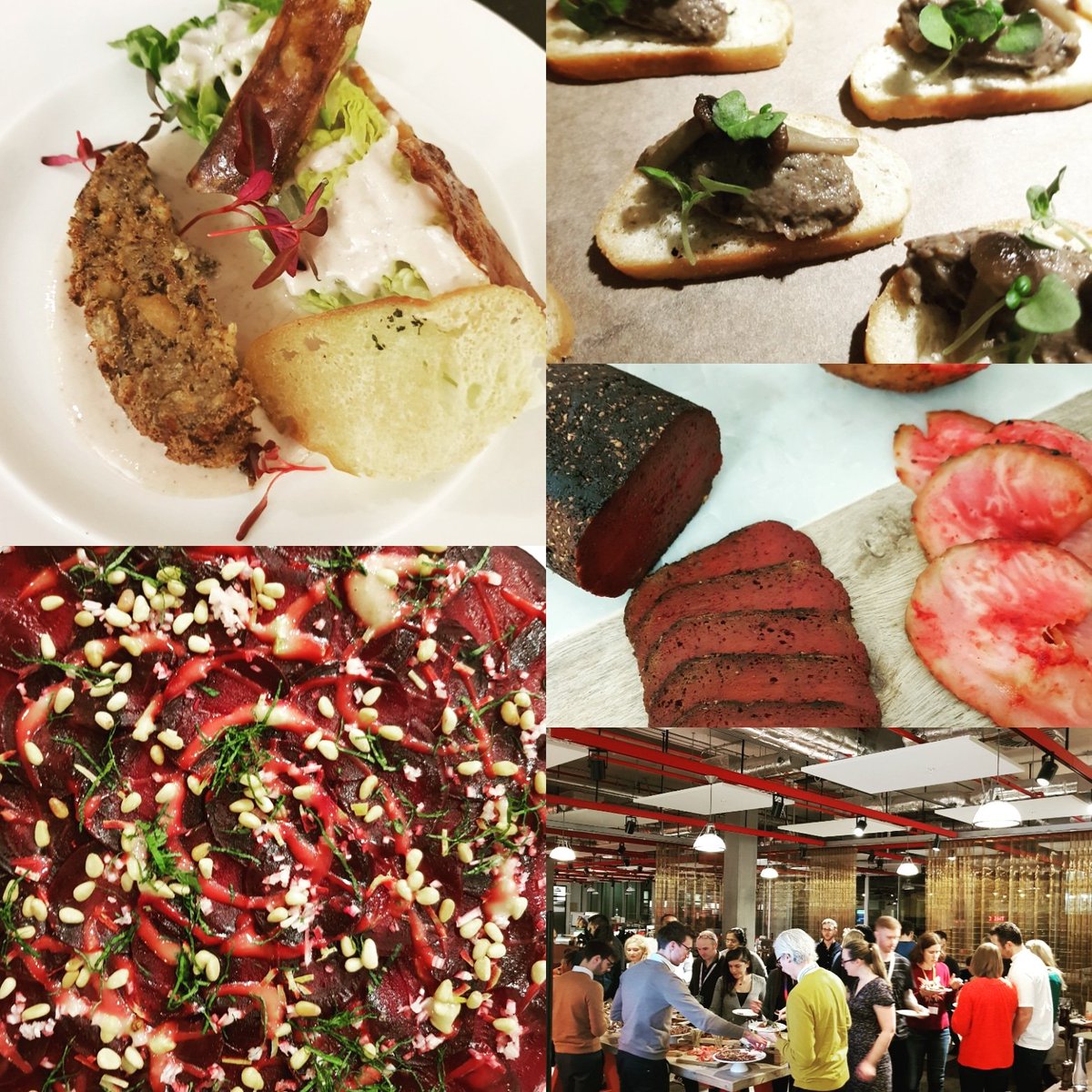 Vegan masterlcass last night. Chef team smashing it <a href="/foodatsky/">Tristian Harmsworth</a> <a href="/workforsky/">LifeAtSky</a> <a href="/SkyUK/">Sky</a> #worklifebetter #Veganuary #vegan