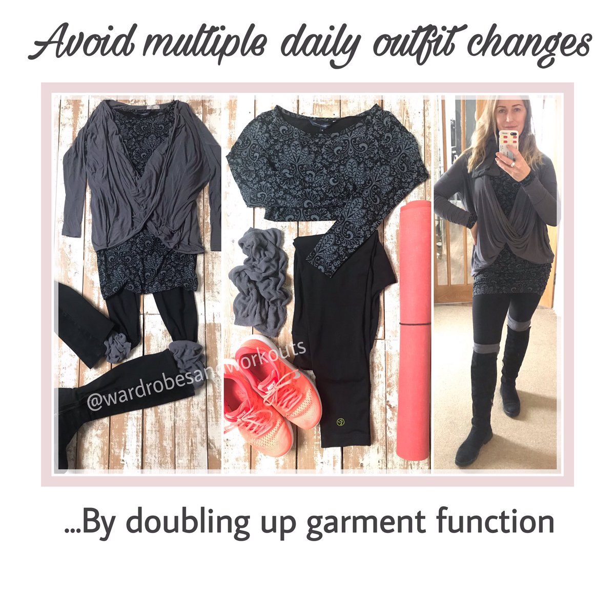Book a free 30min consultation with me to find out how your clothes can be multi functional & stylish #multibusinessowner #wardrobeeditor #fitnessinstructor