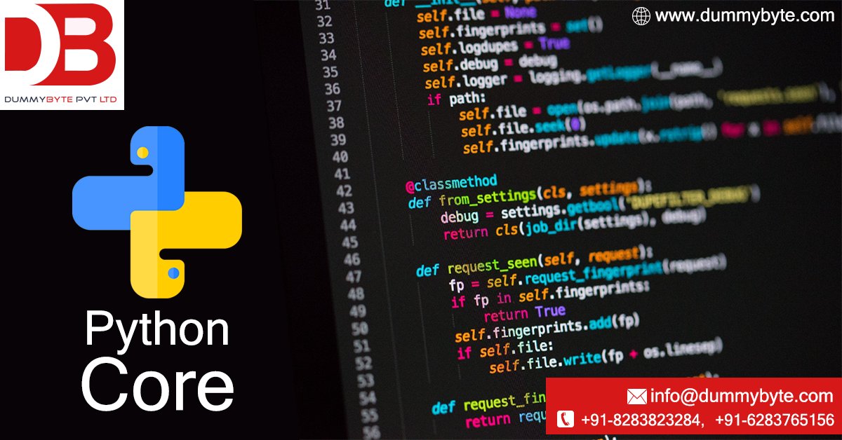 DummybyteAI's tweet image. Core Python developers have a huge demand in the market, look at any job search platform. Best institute for 6 months industrial training in Python. DummyByte is the best institute for Python course in Chandigarh.
Visit us: bit.ly/2B8S8FO. #dummybyte #pythoncore #java