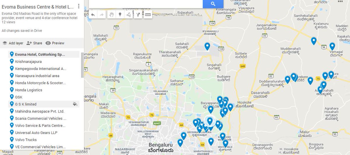 Evoma's tweet photo. Check the ideal Business Centre near the fastest growing industrial corridor in Bangalore. Visit us to check what all we offer. https://t.co/Vm3jzKvnyq or call us : 08041903000. #corporate #office #headquarters #bangalore #narsapura #hoskote #Narasapuraindustrialarea. https://t.co/edWy1Bejas