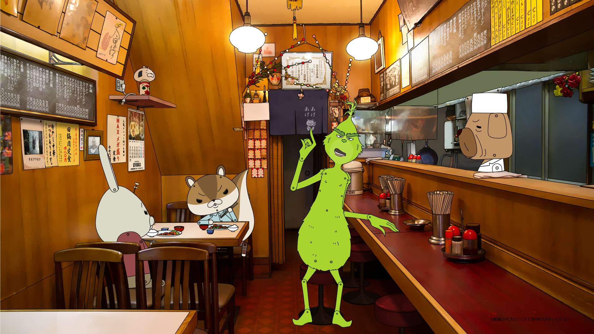 紙兎ロペ 公式 Youtube 紙兎ロペチャンネル にて公開中の 紙兎ロペ と 映画グリンチ のコラボエピソードは本日まで 日本語吹替え版でグリンチ役の大泉洋さんがゲスト出演しています どうぞお見逃しなく T Co Ebjizgylwc T