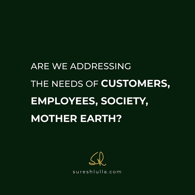 Are we addressing the needs of Customers, Employees, Society, Mother Earth?

Suresh Lulla's latest blog on PERFORMANCE EXCELLENCE addresses this question. 

Read, Comment, Share: 
sureshlulla.com/2019/01/30/per…
— <a href="/SureshLulla/">Suresh Lulla</a>  <a href="/Qimpro/">Qimpro</a>