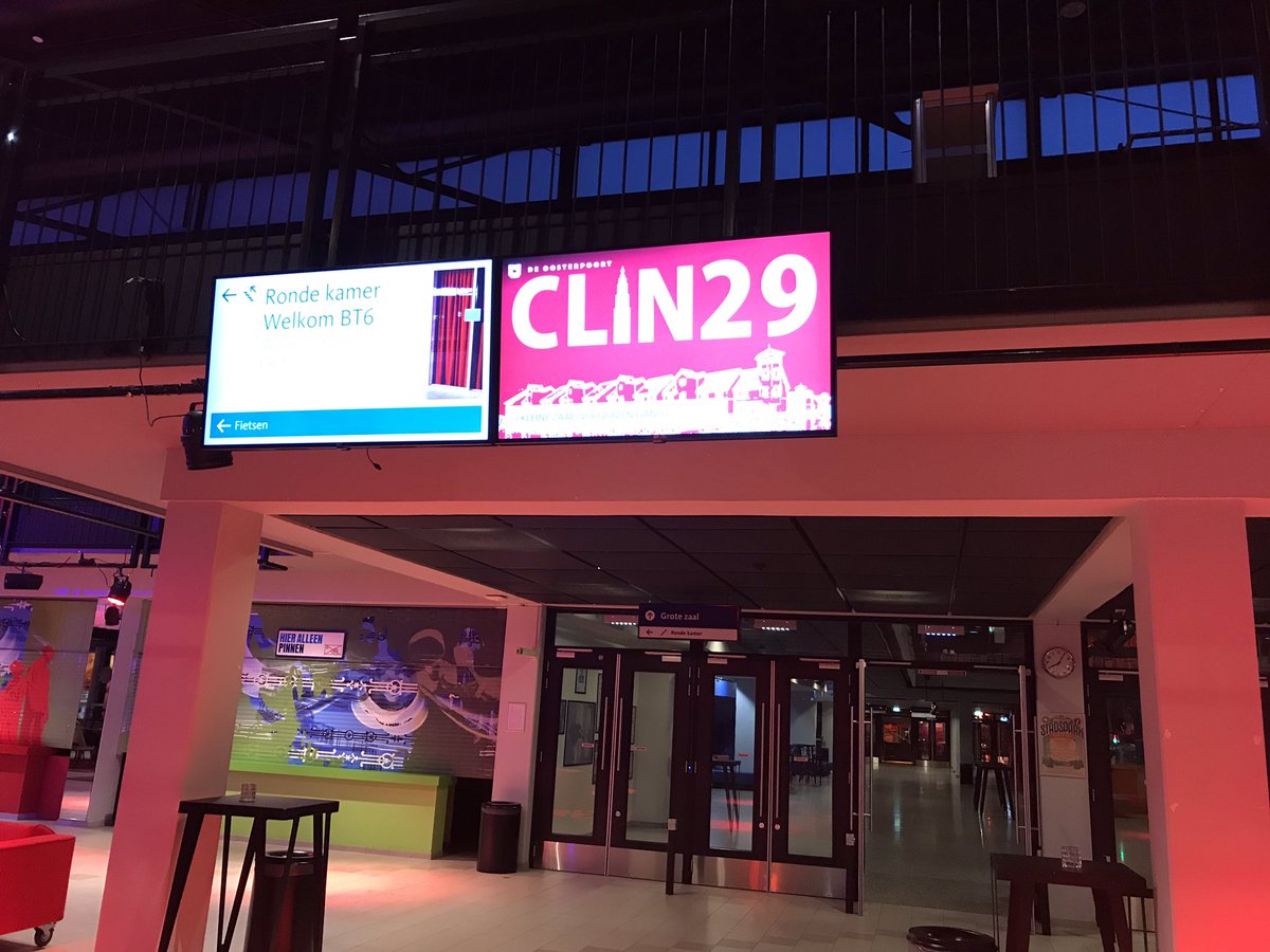 here we are #CLIN29