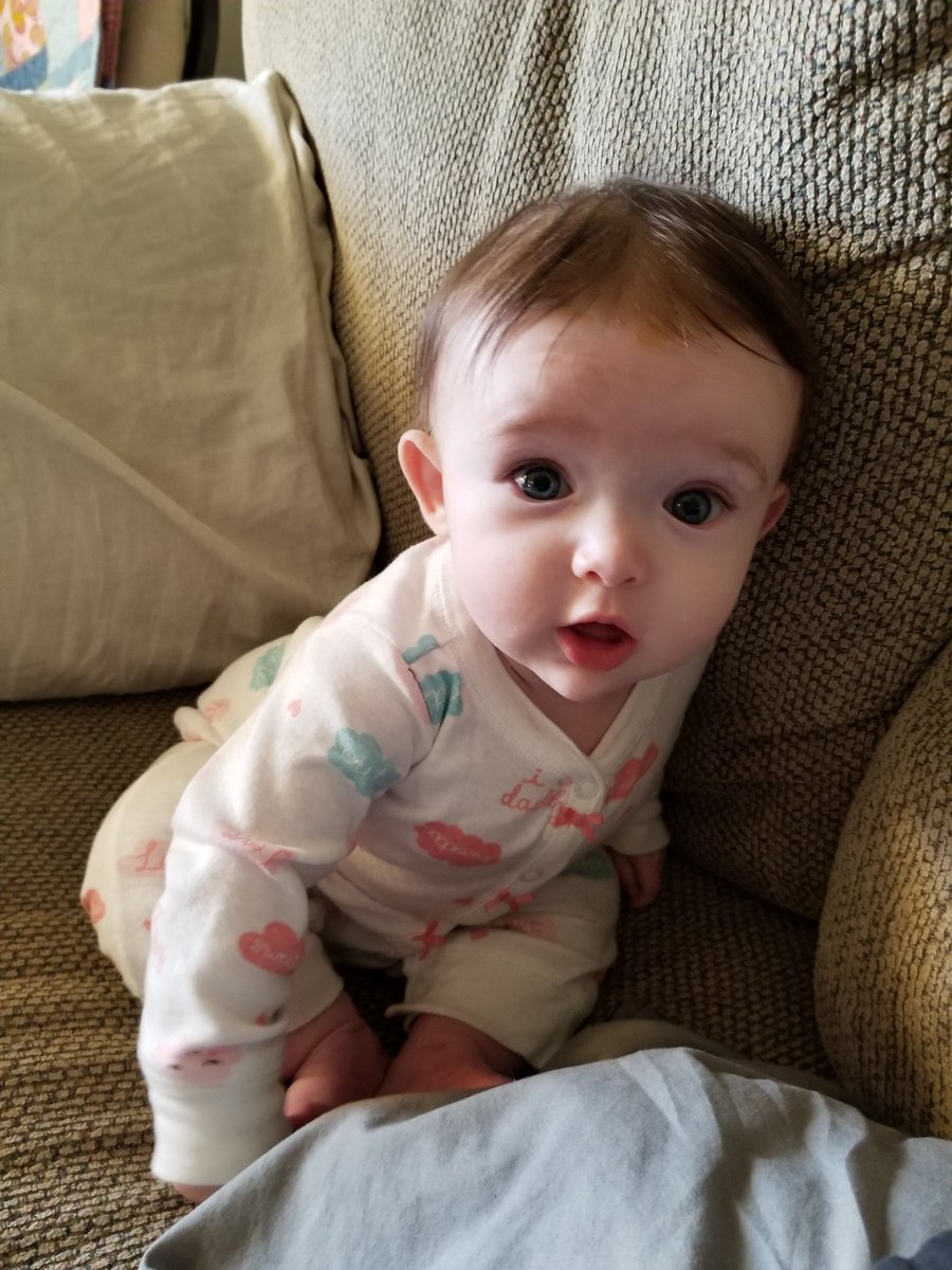 DrSnipess's tweet photo. When the baby girl is doing cute things. #baby #girl #father #streamer https://t.co/nCZb9Q7B2f
