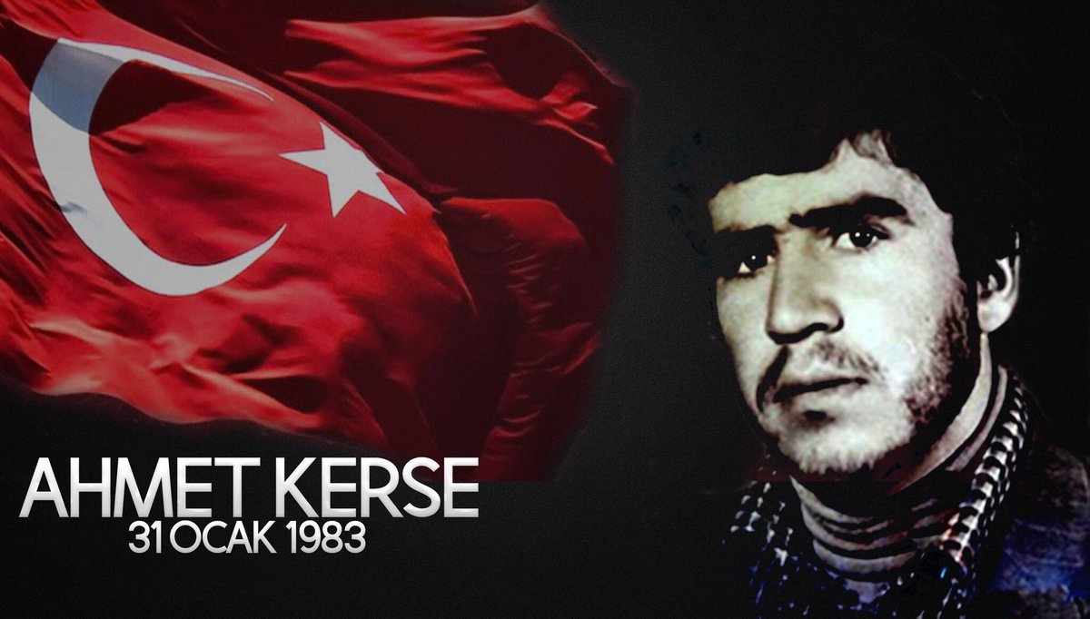 #ÜlkücüŞehit Ahmet KERSE’yi şehadet yıldönümünde rahmetle anıyoruz.

Mekanın Cennet olsun ağabey...