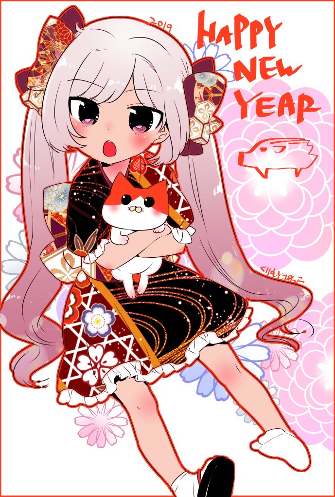 お嬢様と猫まとめ